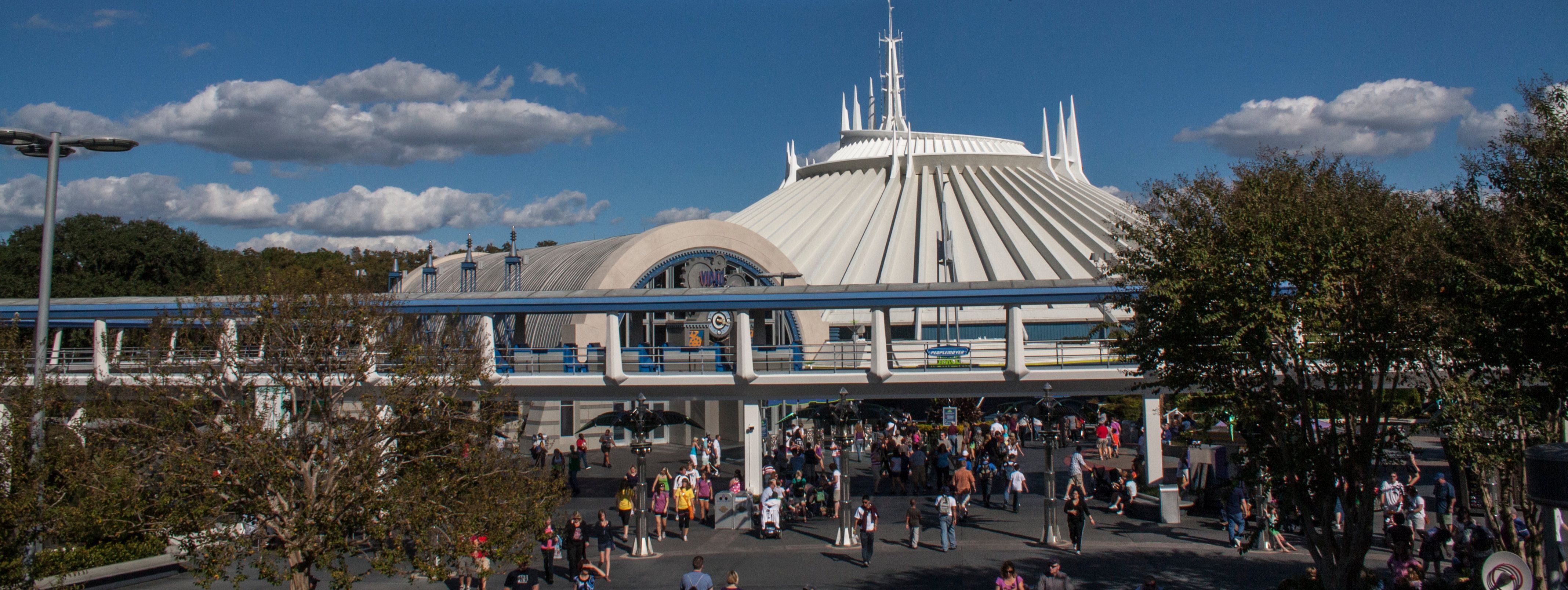 PHOTOS: New Monsters Inc. Laugh Floor Sign Brings 70's Tomorrowland Back to  Magic Kingdom - WDW News Today