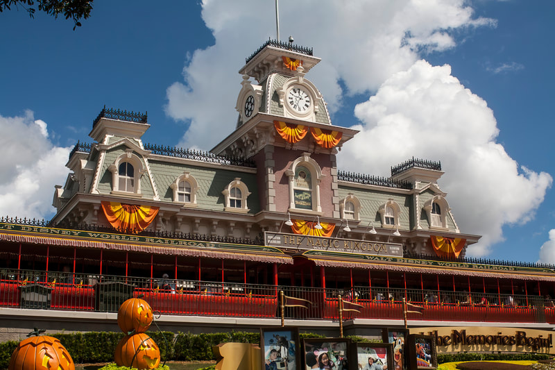 Main Street U.S.A Train Station balcony opens to guests for the first time  since the Magic Kingdom's reopening